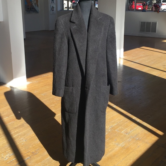 Saks Fifth Avenue Jackets & Blazers - Sacks 5th Avenue by Perry Ellis Long Black Coat